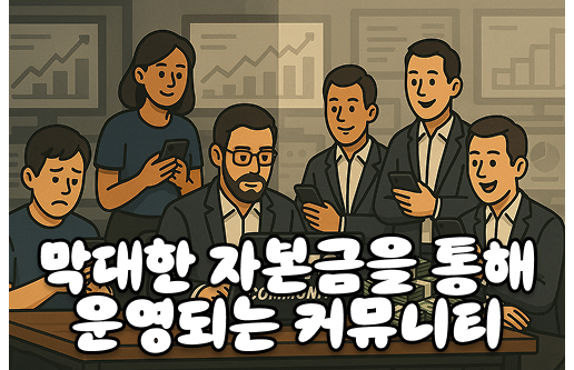 막대한 자본금으로 운영되고 있는 토토커뮤니티