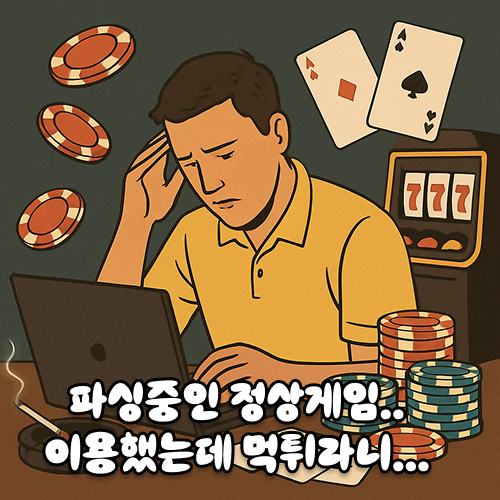 루이 먹튀사이트 드래곤타이거 게임 이용했다며 수상하다고 신규 회원 당첨금 90만원 먹튀 한 사례