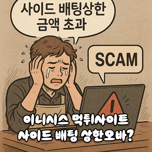 이니시스 먹튀사이트 신규 회원 바카라 당첨금 150만원 먹튀 피해 사례