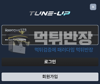 튠업 먹튀사이트 560만원 먹튀 피해 사례